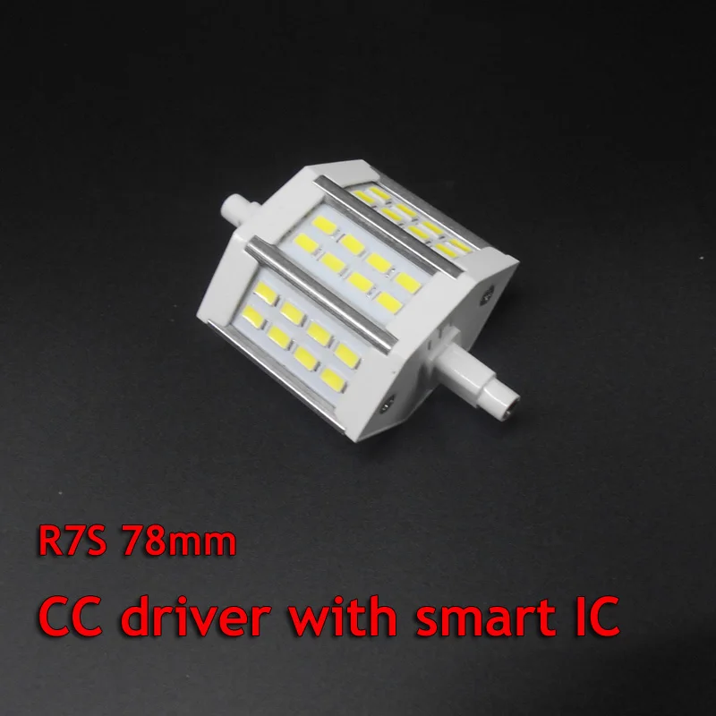 50pcs/lot R7S Led Bulb SMD5730 Corn 78mm 5W real power Energy 110V 120V 220V 230V 240V | Лампы и освещение