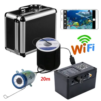 

HD 720P Wifi Wireless 20M Underwater Fishing Camera Video Recording For IOS Android APP Supports Video Record