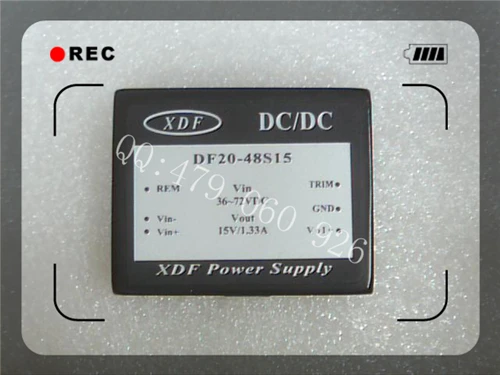 

[ZOB] XDF xindafei power module 20W 48V 15V DC-DC DF20-48S15 --5PCS/LOT