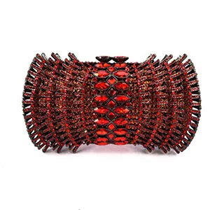 color same as pictur XIYUAN серый клатч кошелек женские вечерние сумки Bling ежедневные клатчи красный/синий цвет металл свадьба/партия/вечерняя сумочка женская сумочка - Цвет: color same as pictur