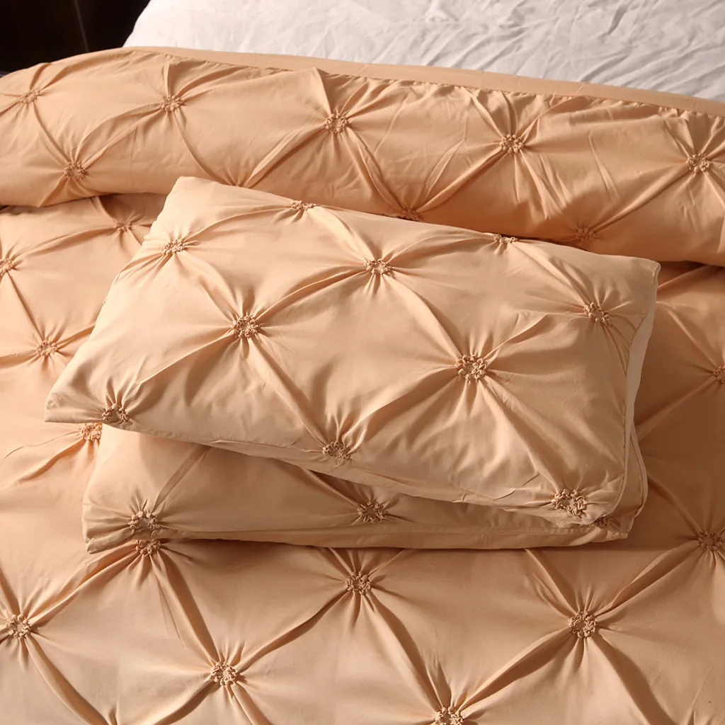 New Bedding Quilt Cover And Pillowcase 3D Printed marble Headfull Size Three-pie Bedding Set Soft Cotton Bed