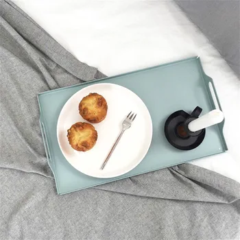 

Nordic Metal Tray Serving Tray Jewelry Plate Kithchen Storage Trays Holder Serving Platter Modern Storage Dish Cupcake Organizer