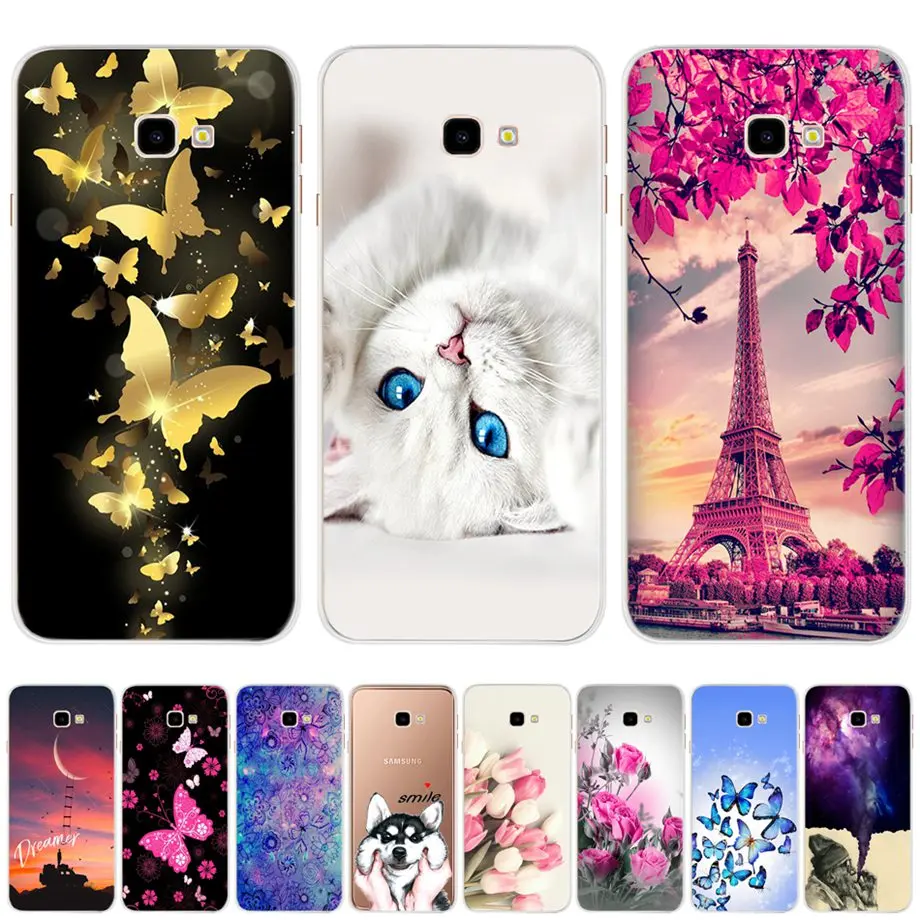 

For Funda Coque Samsung J4Plus Case Cover Soft Silicone Cases For Samsung Galaxy J4 Plus 2018 J4+ 2018 J 4 Plus J415 Phone Case