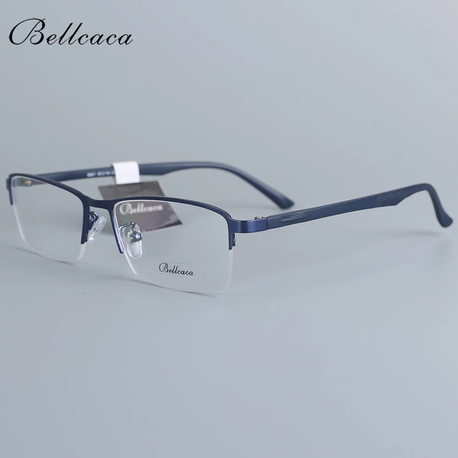 

Bellacaca Optical Spectacles Eyeglasses Frame Men Computer Prescription Glasses Frames Transparent Clear Lens For Male BC6601