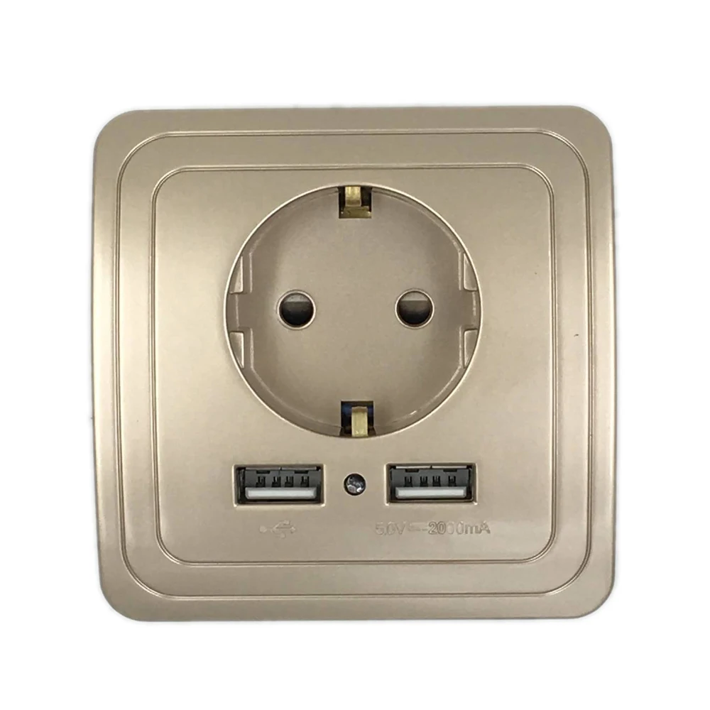 Mejor Puerto Usb Dual 2a Adaptador Cargador De Pared Eu Enchufe