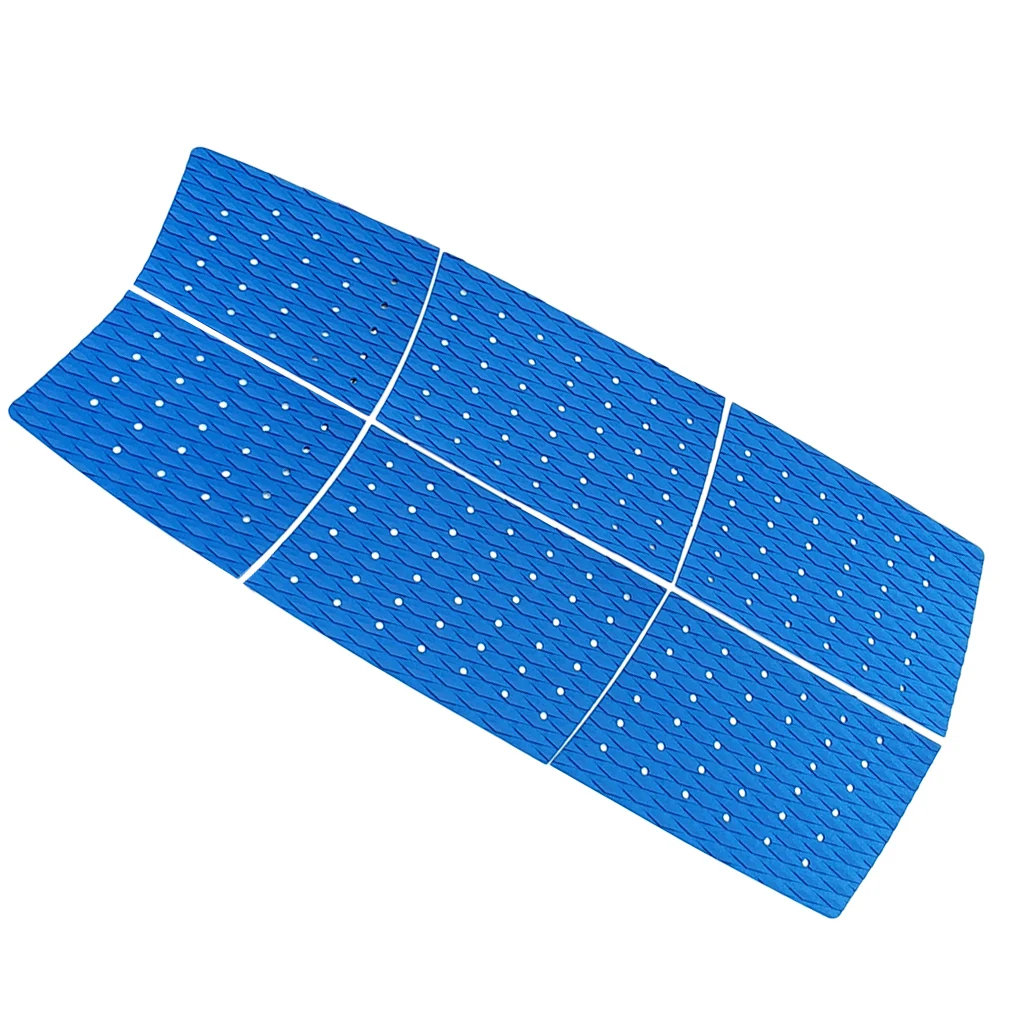 6pcs 125 x 45-58cm Full Deck Traction Pad Grip for Longboarding Surfboarding Paddle-boarding Kite Board