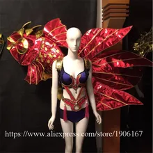 Catwalk Show Fish Clothing Sexy Lady Nightclub Party Stage Wear TV Show Model Evening Dress Clothes Women Ballroom Costume