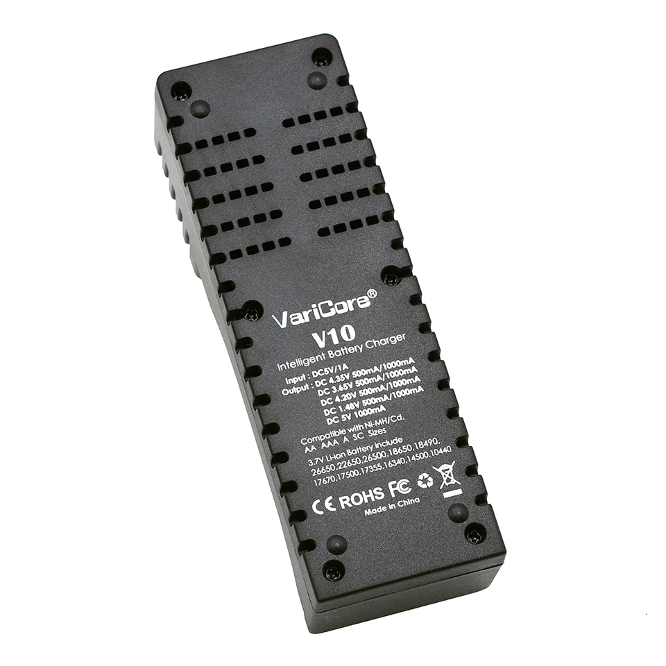Зарядное устройство VariCore V20i V10 18650, 1,2 в, 3,7 в, 3,2 в, 3,85 В, AA/AAA, зарядное устройство для литиевых аккумуляторов 18650, 26650, 10440, 14500, NiMH