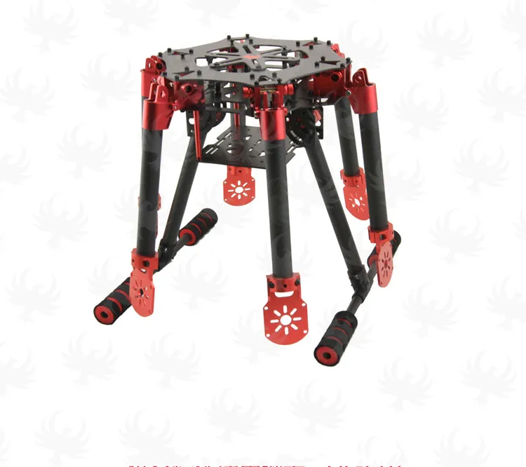 «Сделай сам» с антенной FPV RC дроны 6-Axis HF 600/750 мм складной зонтик защитит вас с рамкой из углеродного волокна и посадочная площадка для gimbal 600/750 колесная база