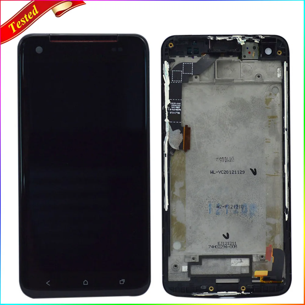 

For HTC Droid DNA ADR6435 LCD Display Touch Screen Digitizer With Bezel Frame Assembly Replacements Parts For HTC Droid DNA