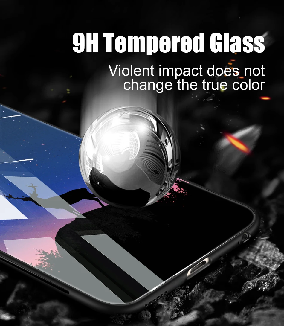  TOMKAS Tempered Glass Silicon Case For Xiaomi Redmi Note 5 Pro 4X Cover Redmi 5 Plus 4X Global Phone Case For Xiaomi Mi A1 Space (7)