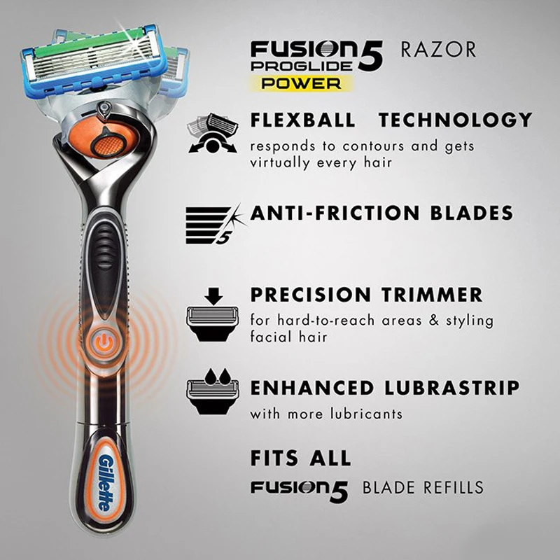 Offerta Rasoio da barba Uomo Gillette Fusion Proglide Flexball 1