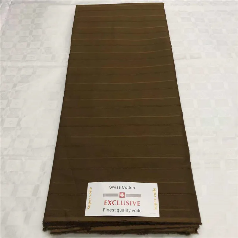 

African Men Cotton Lace Material 2019 Swiss Voile Lace In Switzerland High Quality Nigeria 100% Cotton Atiku Fabric For Cloth