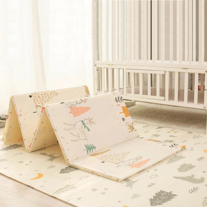 Baby Developing Mat For Newborns Soft Folding Portable Gaming Mat For Children Non-toxic XPE Kids R