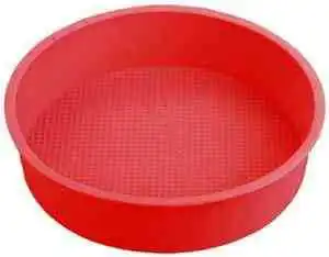 

10" Round Silicone Cake Mold Pan (10" round x 2 1/4" deep)