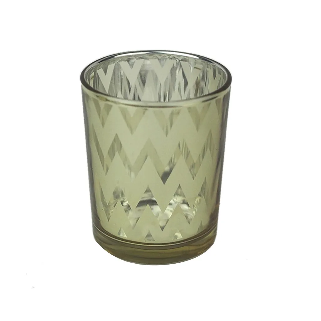 HSU Mercury glass Votive Tealight подсвечники для свадеб Хрустальный подсвечник для вечеринок и свечи для домашнего декора стенд