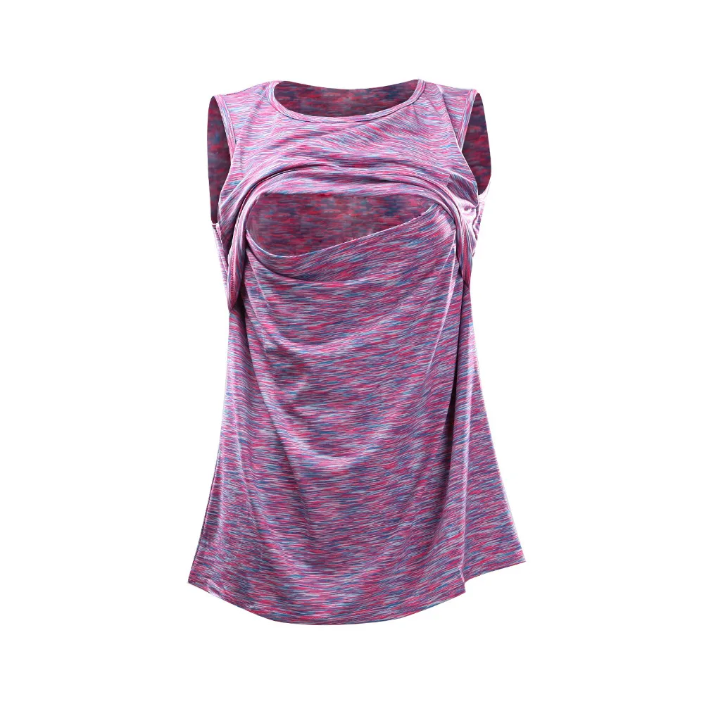 Maternity Nursing T-shirts Women 2018 Fashion Summer Breastfeeding T Shirts For Pregnant Women Mother Breast Feeding Tops Tees