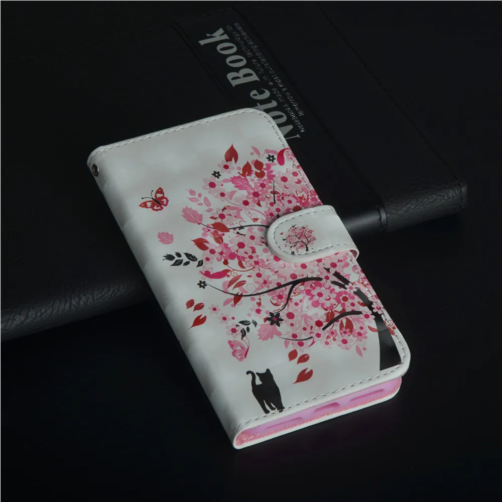 Etui Coque крышка флип чехол для Nokia 2 2,1 3 3,1 5 5,1 6 6,1 7 Plus 7,1 8,1 с ТПУ 3D роспись из искусственной кожи чехол для телефона чехол-бумажник - Цвет: Shu