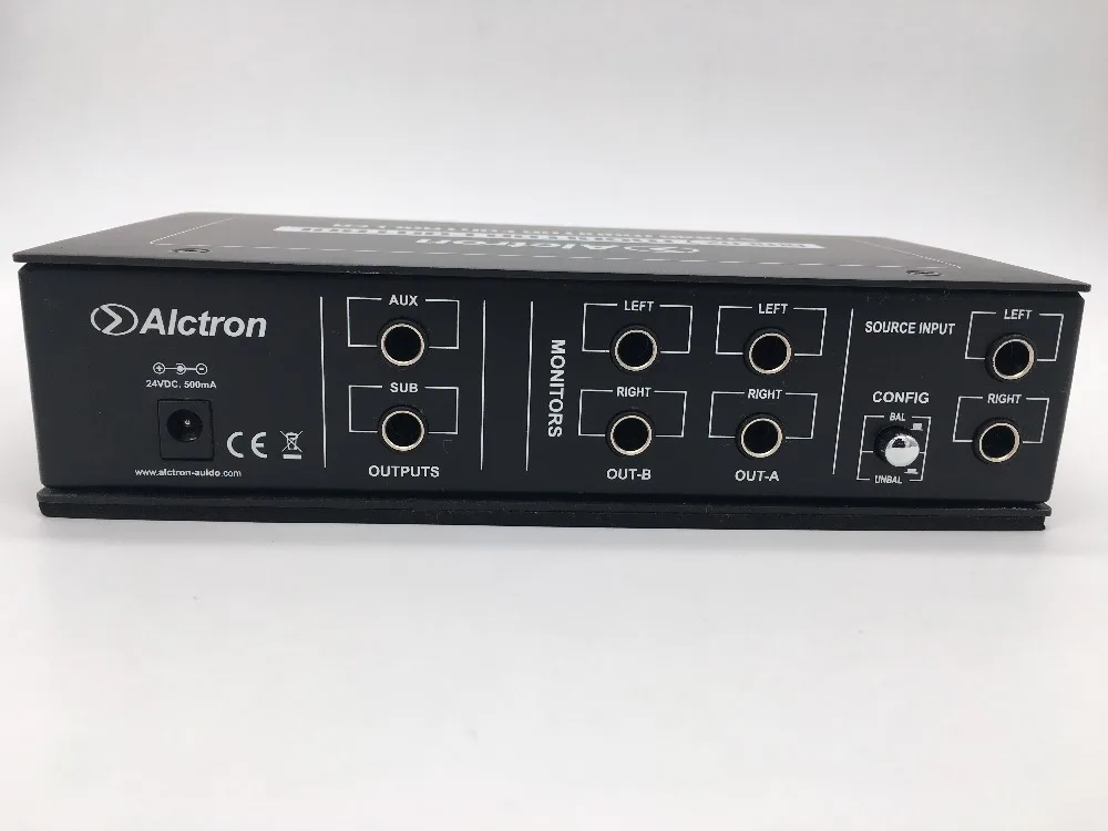 Alctron DMC02 профессиональный студийный монитор контроллер стерео гарнитура усилитель распределения для записи