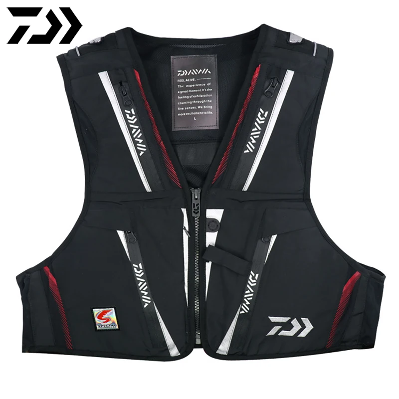 

2017 New Fishing Oversized Buoyancy Windproof Fly Fishing Vest Life Clothing Vest Breathable Lifejacket Aid Sailing
