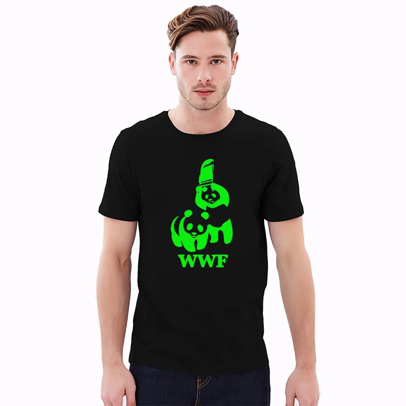 EnjoytheSpirit التي شيرت الرجال WEWANLD WWF المصارعة الباندا الكوميديا تي شيرت رائع بأكمام قصيرة الصيف أزياء تي شيرتات عجيبة EnjoytheSpirit التي شيرت الرجال WEWANLD WWF المصارعة الباندا الكوميديا تي شيرت رائع بأكمام قصيرة الصيف أزياء تي شيرتات عجيبة
