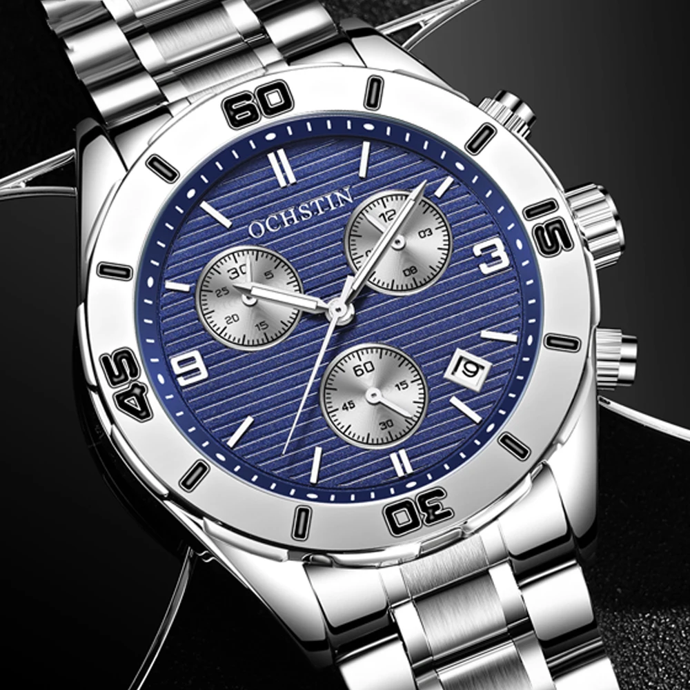 

Men Watches Brand Luxury Fashion Waterproof Sport Quartz Chronograph Military Wristwatches Men Business Clock Relogio Masculino