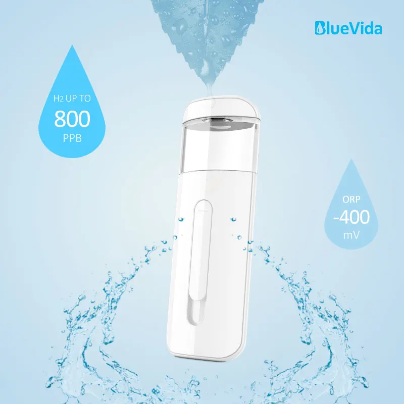 

Super Fast up to 800ppb Hydrogen Water Mist,the only hydrogen water diffuser using nanoscaling ultrasonic mist technology