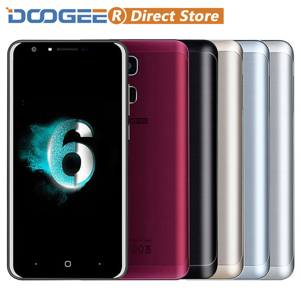 bilder für DOOGEE Y6 4G Fingerprint ID MTK6750 Octa-core Smartphone 5,5 "1280*720 Android 6.0 Handy 2 GB + 16 GB 13MP 3200 mAh Handy bilder für DOOGEE Y6 4G Fingerprint ID MTK6750 Octa-core Smartphone 5,5 "1280*720 Android 6.0 Handy 2 GB + 16 GB 13MP 3200 mAh Handy