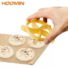 HOOMIN Fan Shaped тесто пресс-форма для Печенье булочки Формы Пластиковые Кондитерские резак для торта бисквита штамповка для выпечки Кухонные Принадлежности