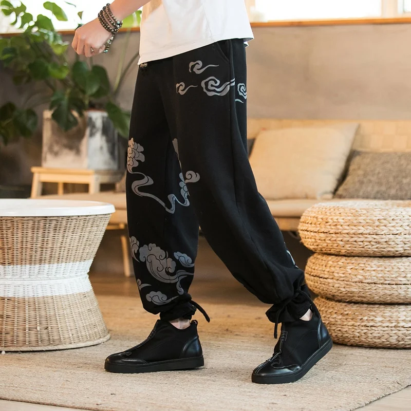 Традиционная китайская одежда для мужчин повседневные брюки китайский рынок интернет мужские брюки Горячая Распродажа повседневные брюки TA009