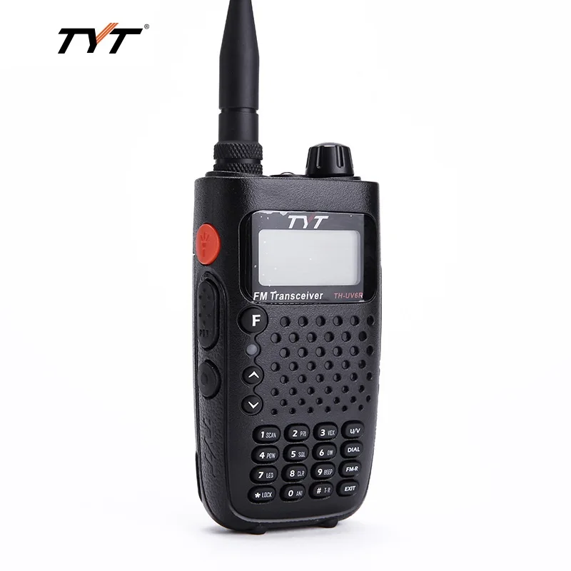 

TYT TH-UV6R ham Walkie Talkie Dual Band 136-174Mhz & 400-480Mhz Dual Display Dual Standby&High Gain Antenna hanheld transeceiver