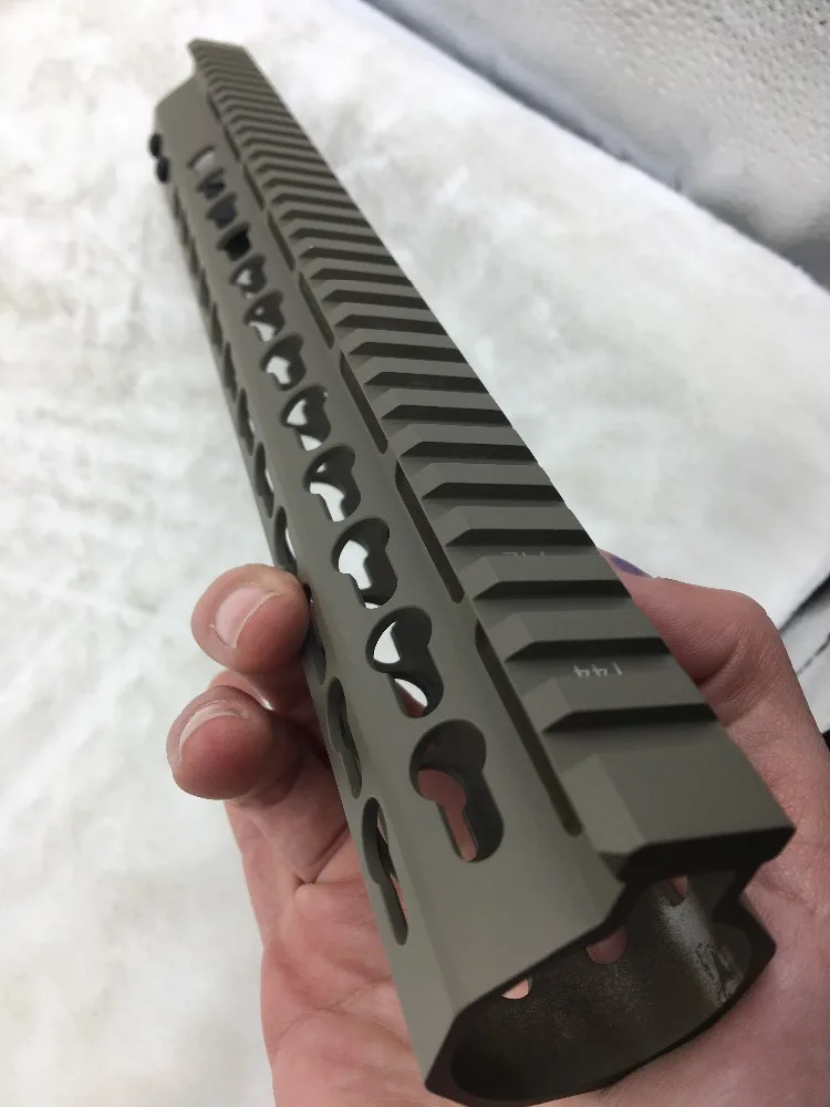 15 ''AR15 Keymod Handguard баррель гайка. 223 удлиненные Охотничьи аксессуары M4 тактические части