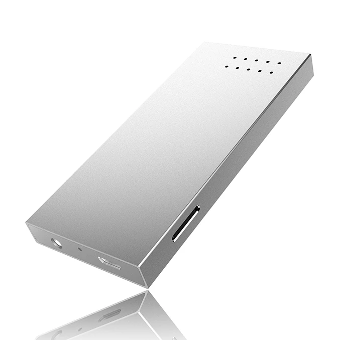 Новый металлический MP3 музыкальный плеер встроенный динамик портативный