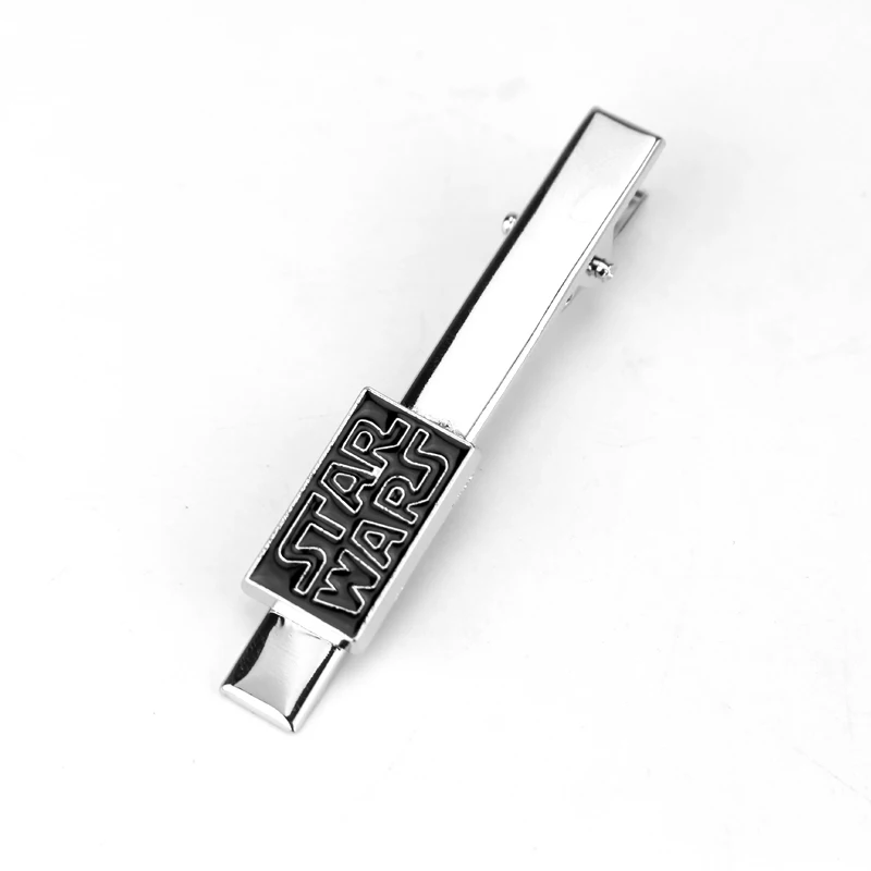 

2017 New High Quality Star Wars Cufflinks Tie Clips Star Wars Marvel Enamel Charm Jewelry For Men Shirt Jewelry