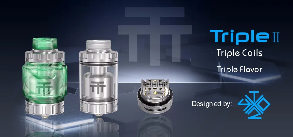 Original Vandy Vape Triple RTA 28 V2 Tank 4ml7ml Vandyvape Triple II Fit Pulse BF Box MOD Vape Electronic Cigarette Vaporizer 02 (3)