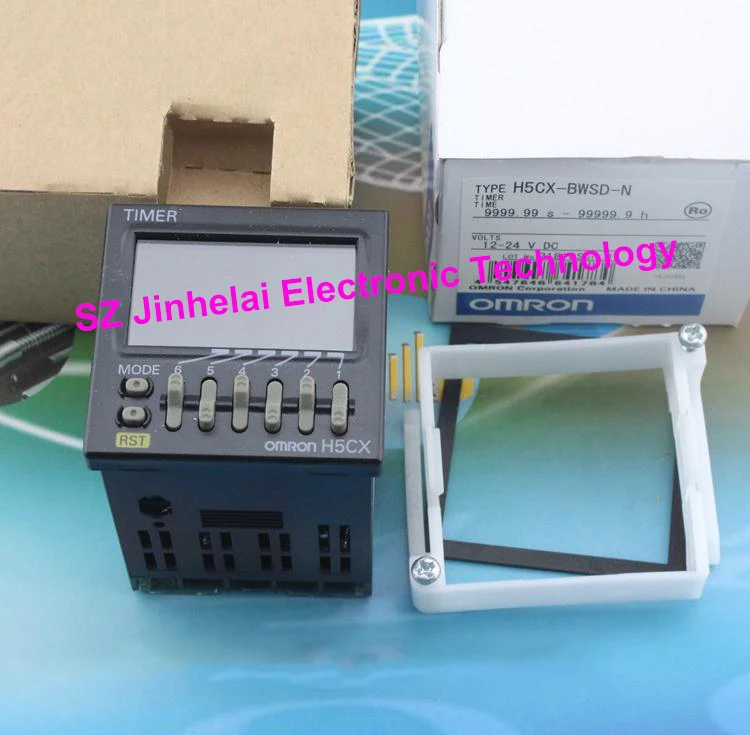 

100% New and original OMRON H5CX-BWSD-N Time relay 12-24VDC Digital timer