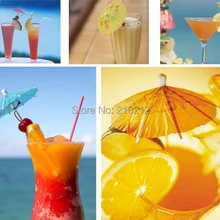 Модные Горячие 50 шт/партия бумажные Коктейльные зонтики Зонты напитки выбирает Свадебные для мероприятий и вечеринок праздники палочки luau