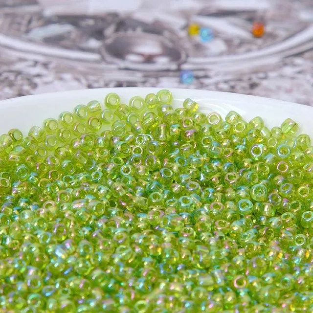 3mm 1000pcs 17 AB colors Czech Glass Seed beads,crystal spacer beads For Jewelry handmade DIY