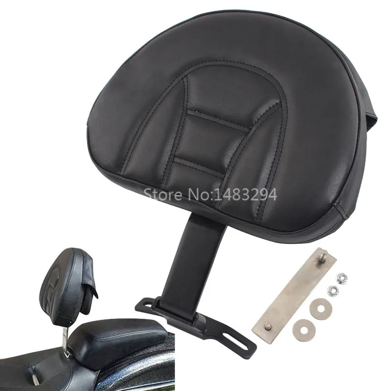 Soft Plug-In Driver Rider Backrest Fit for Harley Fatboy Heritage Softail 2007-2017