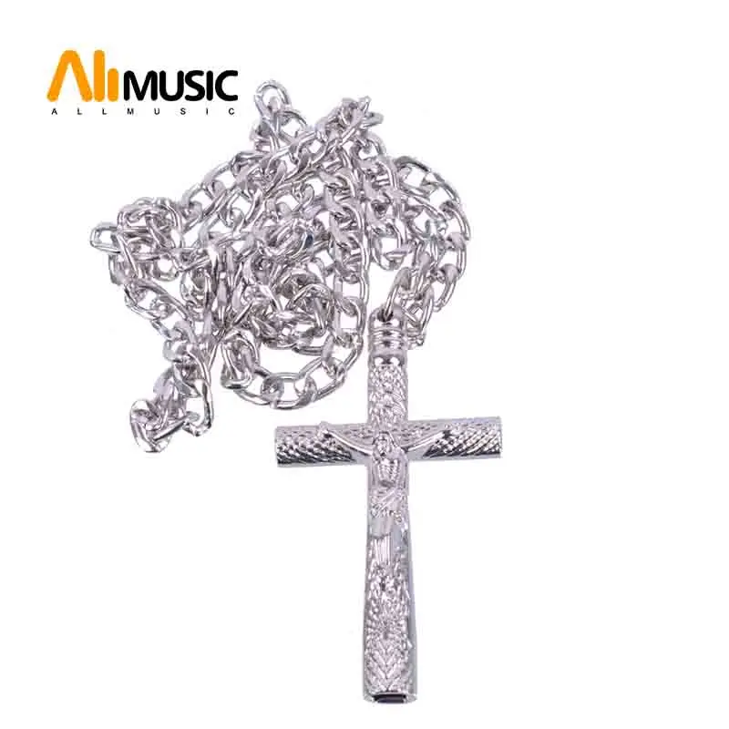 

Pearl Drum Key Set Tool Jazz Wrench Jesus cross art style pendant with New Chain
