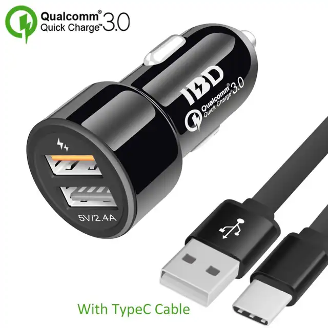 IBD322 podwójne porty szybka ładowarka USB 3.0 przenośna IBD322 podwójne porty szybka ładowarka USB 3.0 przenośna