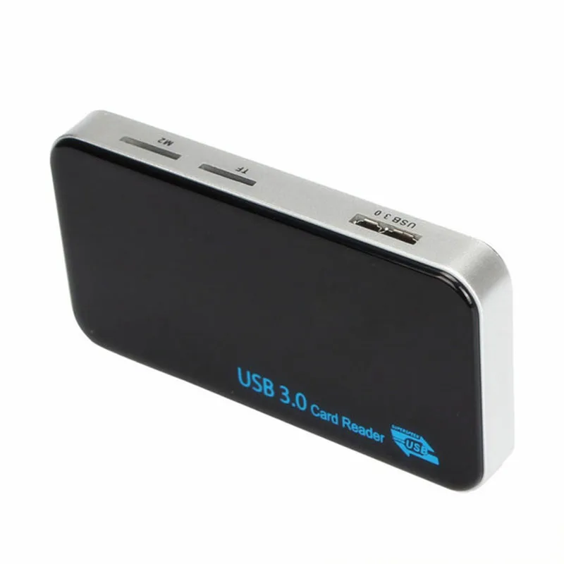 Usb 3.0 Tudo-em1 Adaptador Compact Flash cf ms xd Microsd Projeto do Leitor de Cartão de Memória Universal para Ipad Iphone Android Phone pc Leitores de cartão - Imagem 4