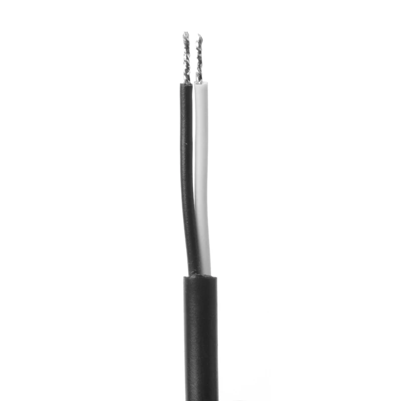 Высокое качество 1 шт. USB 2,0 гнездовой разъем 2 Pin 2 провода кабель для зарядки Шнур Разъем DIY 30 см