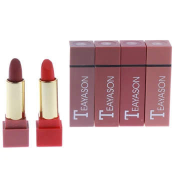 

6 Color/Set Long Lasting Matte Velvet Lipstick Makeup Lip Gloss Cosmetic for Women