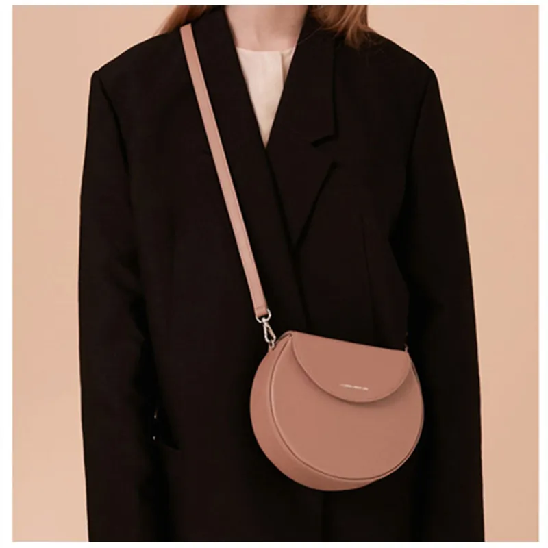 

Circular purses handbags designer bags famous brand women bags 2019 Irregular small round bag Soild Cute Shoulder messenger Bag