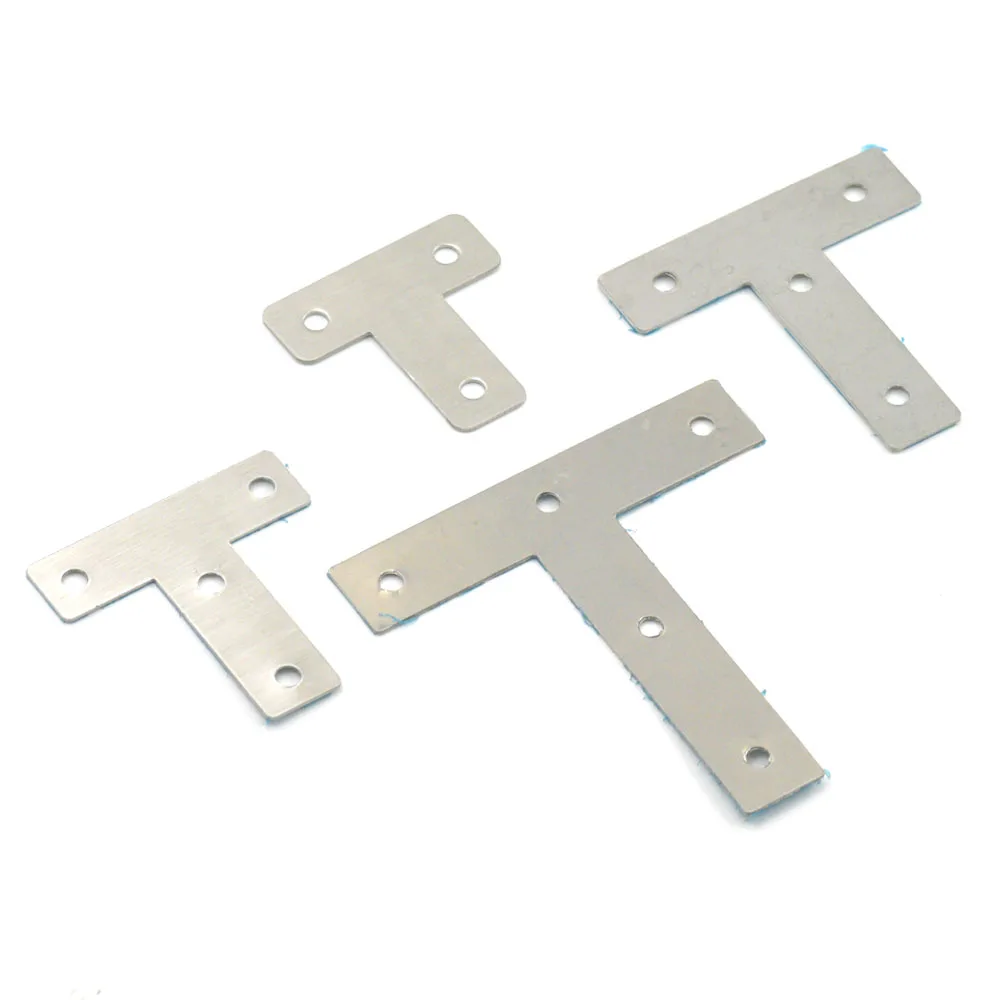 5 Pcs Angle Corner Brace Joint Fasteners Bracket Stainless Steel Screws