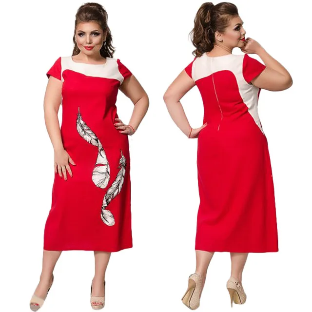 Распродажа хлопковое сари Индия новое осеннее платье Европа и Америка Женская одежда сексуальное модное платье свободного кроя с принтом - Цвет: Красный