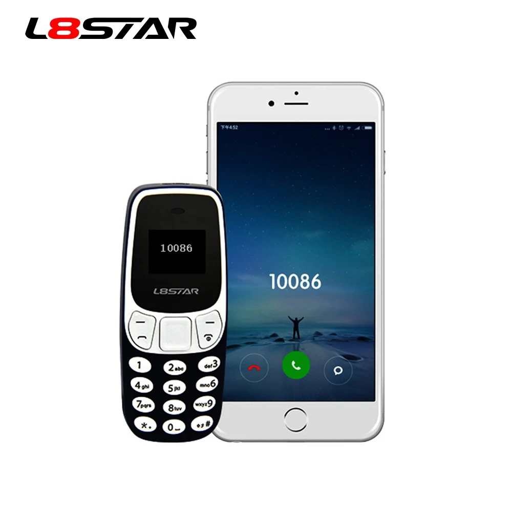 

L8STAR BM10 Small Size Mobile Phone Headset Dialer Pocket Dual SIM Card Pocket Phone Wireless Bluetooth Ear Hook Cellphone