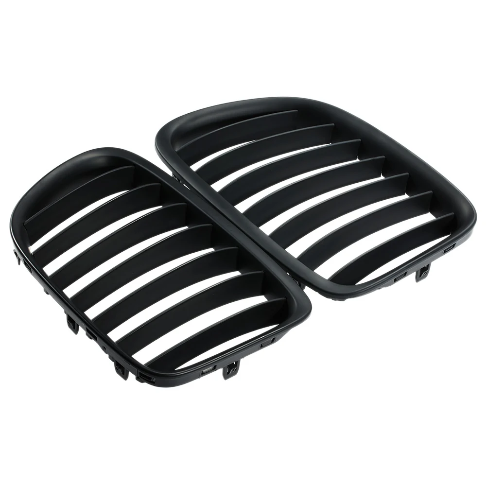 Для BMW E84 X1 M матовый черный спортивный колпак гриль SUV 10 15|black kidney|kidney grillsport grill |