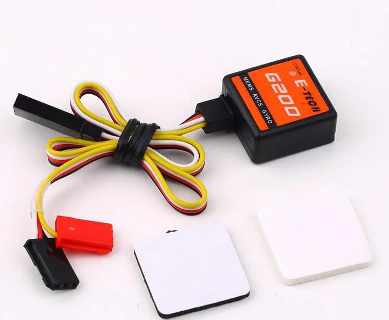 

1Set Gyroscope Tail Head-Locking G106 Gyro AVCS Controller For E-TECH RC Model Helicopter Aircraft DIY Spare Relacement Parts